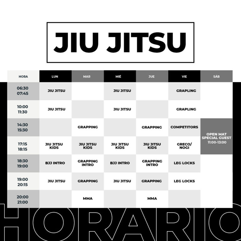 Horario-The-Art-of-Fighting-Jiu-Jitsu